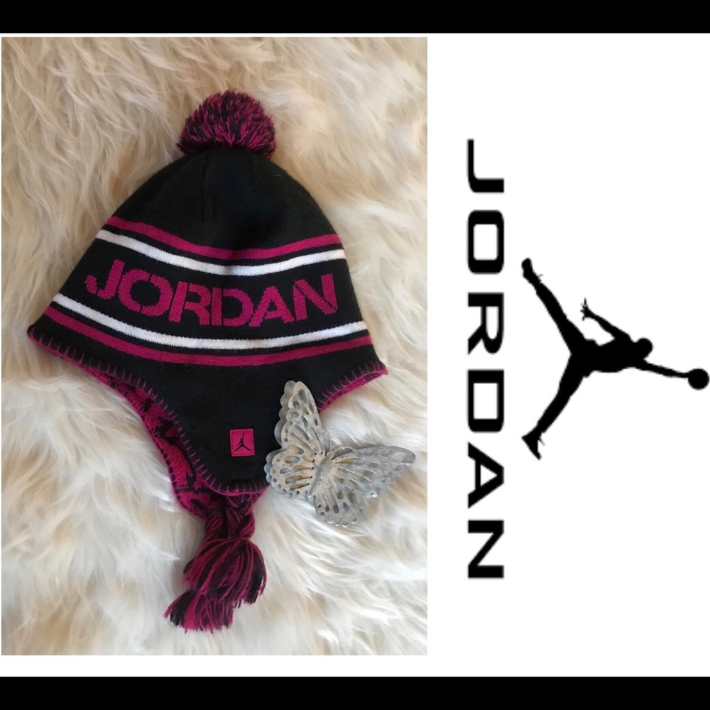 Air Jordan toboggan Pom Pom beanie